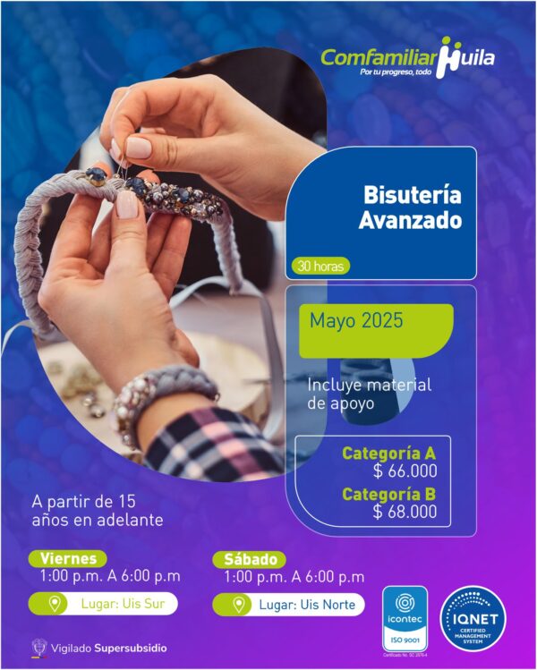 Bisutería avanzado