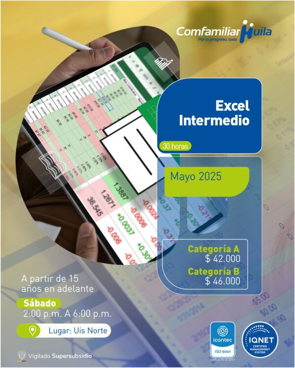 Excel intermedio