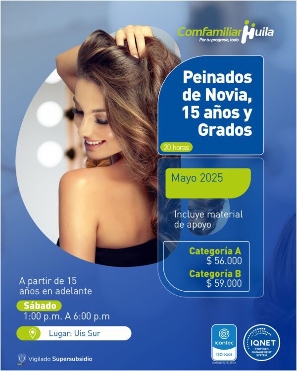 Peinados de novia 15 años y grados