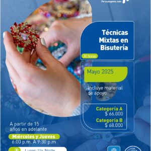 Técnicas mixtas en bisutería