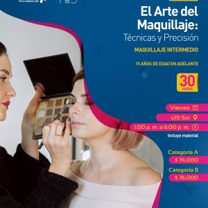 El arte del maquillaje: Técnicas y presición - Maquillaje intermedio