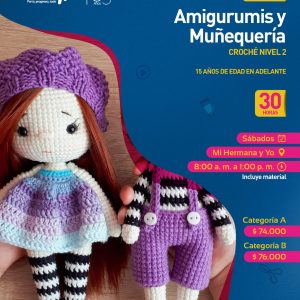 Amigurumis y muñequería - Croché nivel 2