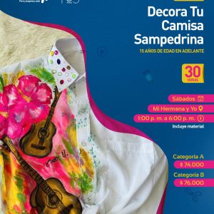 Decora tu camisa Sampedrina