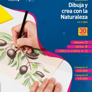 Dibuja y crea con la naturaleza