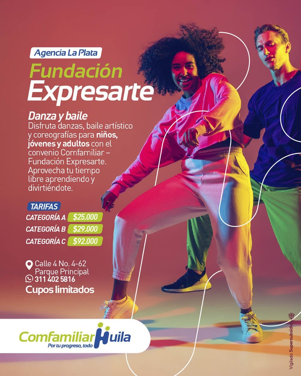 oferta agencia la plata comfamiliar huila