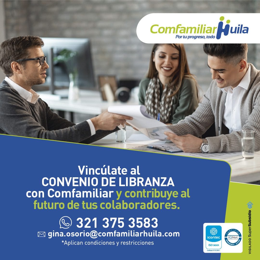 convenio libranza comfamiliar huila