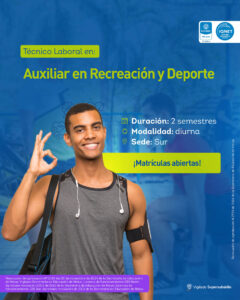 Auxiliar en Servicios de Recreación y Deporte