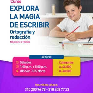 Explora la magia de escribir: ortografía y redacción