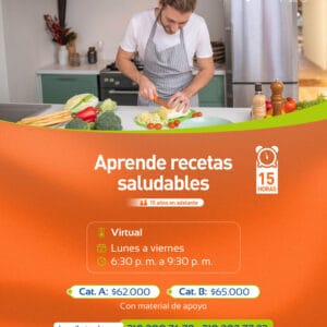 Aprende recetas saludables