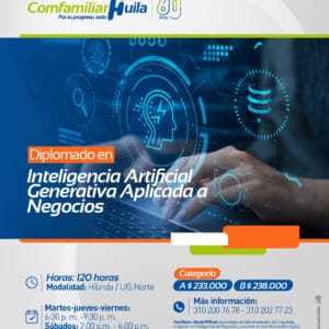 Diplomado en Inteligencia Artificial Generativa Aplicada a los Negocios